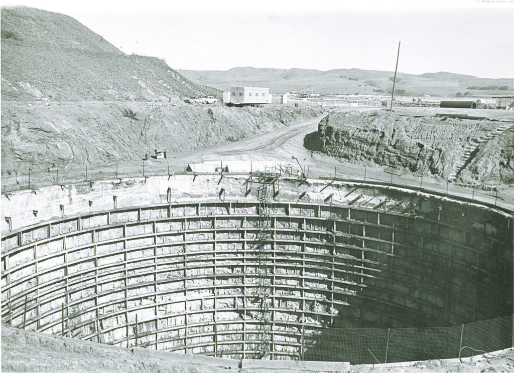 04/17/2011: G11: PC: 1964_Bodega head / PG+E Plant 4/18/2004: A8: In 1959, debate over the decision to build a PG&E nuclear power plant at Bodega Bay intensified, ultimately leading to the plan being abandoned in 1964, after construction was under way. [Hole in the Head]