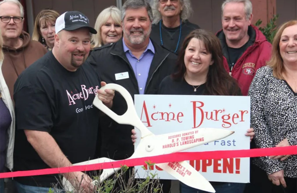 Acme Burger opening. Courtesy photo.