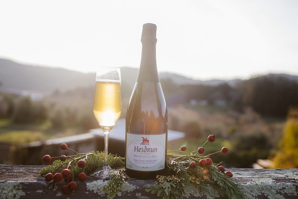 bottle of Heidrun mead