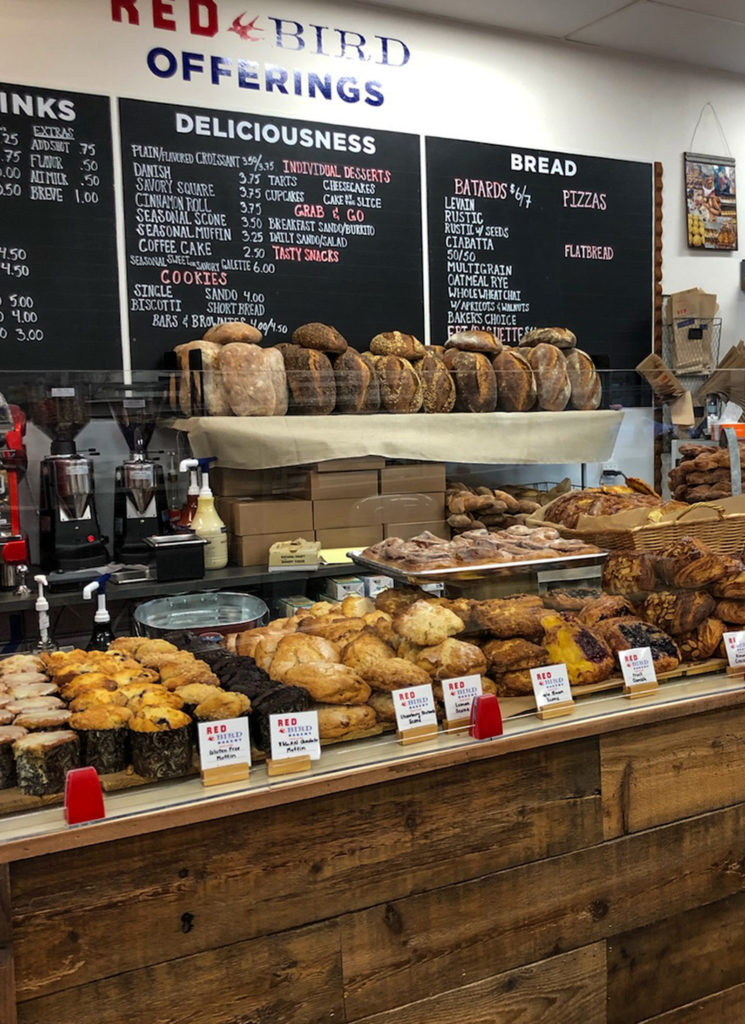 Front counter at Red Bird Bakery in Cotati. Heather Irwin/PD