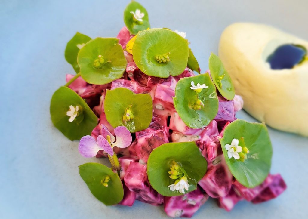 Beet salad at Layla at MacArthur Place in Sonoma. Courtesy photo