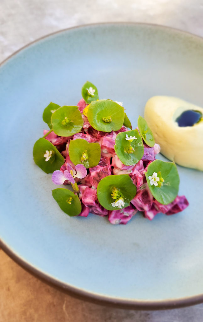 Beet salad at Layla at MacArthur Place in Sonoma. Courtesy photo