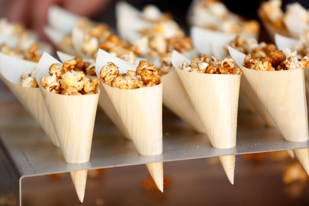 Candy cap mushroom kettle corn by chefs Marianna Gardenhire and Daniel Kedan of Backyard restaurant during the North Coast Food and Wine Festival at SOMO Village in Rohnert Park, California, on Saturday, June 10, 2017. (Alvin Jornada / The Press Democrat)