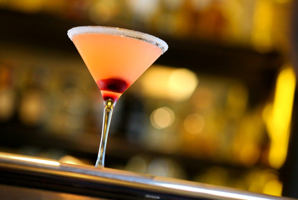 Graton Sunrise cocktail at Underwood Bar and Bistro in Graton. (Christopher Chung / The Press Democrat)