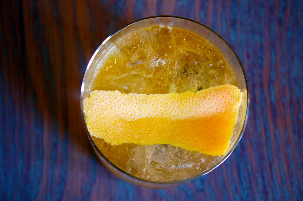 Revolver cocktail at Bird and The Bottle Restaurant in Santa Rosa. (Heather Irwin/The Pressdemocrat)