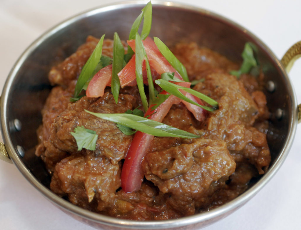 Rogan josh at Pamposh, Santa Rosa. (Photo by Jeff Kan Lee)