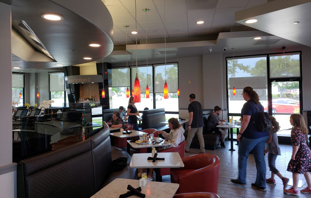 Interior of Cafe Mimosa in Rohnert Park. Heather Irwin/PD