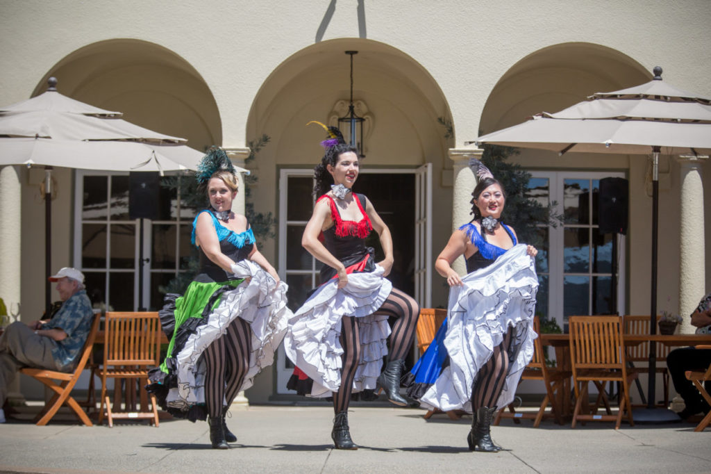 Bastille Day 2016 at Chateau St. Jean in Kenwood, Calif. Guests were treated to live music, Can-can dancers, local food trucks, and Chateau St. Jean wine. (Jeremy Portje / Press Democrat)