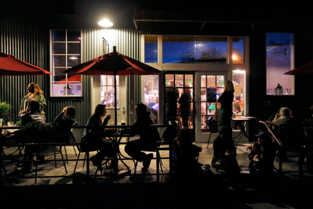 Come together: Designed to be a community space, Aqus Cafe is nestled right along the Petaluma River and fulfills its purpose as a spot for people to come together. The cafe holds frequent events and live music performances most nights of the week. Although it has complete breakfast, lunch and dinner menus, Aqus has both classic and unique coffee options. The lavender latte is especially interesting and calming (despite how strange it seems—just give it a try!), but the spicy chai latte gets an honorable mention as a flavorful non-coffee beverage. (Alvin Jornada/Press Democrat)