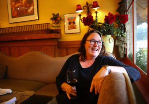Sondra Bernstein is celebrating the 20th anniversary of her Sonoma restaurant The Girl & the Fig this summer. (Christopher Chung/ The Press Democrat)