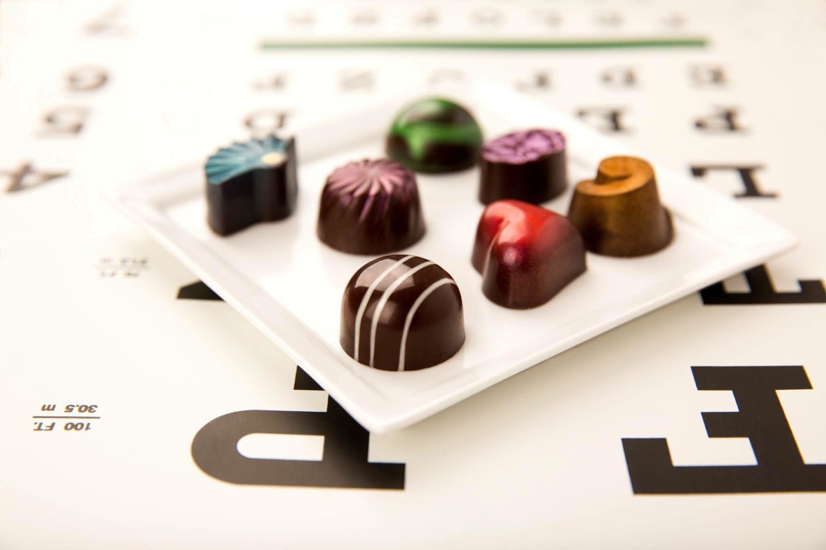 Eye Candy chocolates are made by a local ophthalmologist and master chocolatier with a passion for truffles. Find her caramels and assorted truffles at eyecandychocolatier.com or her Sebastopol store at 6761 Sebastopol Ave. Courtesy photo.