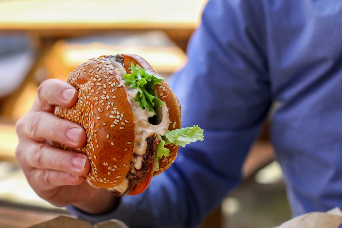 Acme Burger at Acme Burger in Cotati. (Heather Irwin/Sonoma Magazine)
