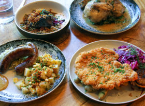 Dishes at Brot in Guerneville. Heather Irwin/PD