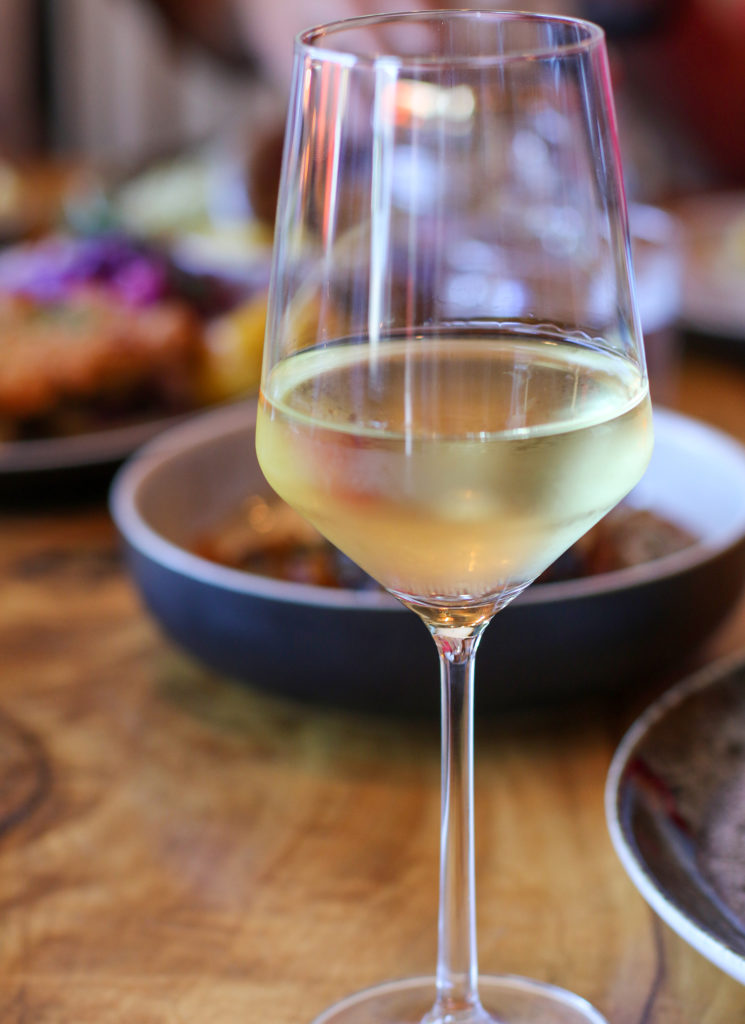 Kowhler Ruprecht Weissburgunder at Brot in Guerneville. Heather Irwin/PD