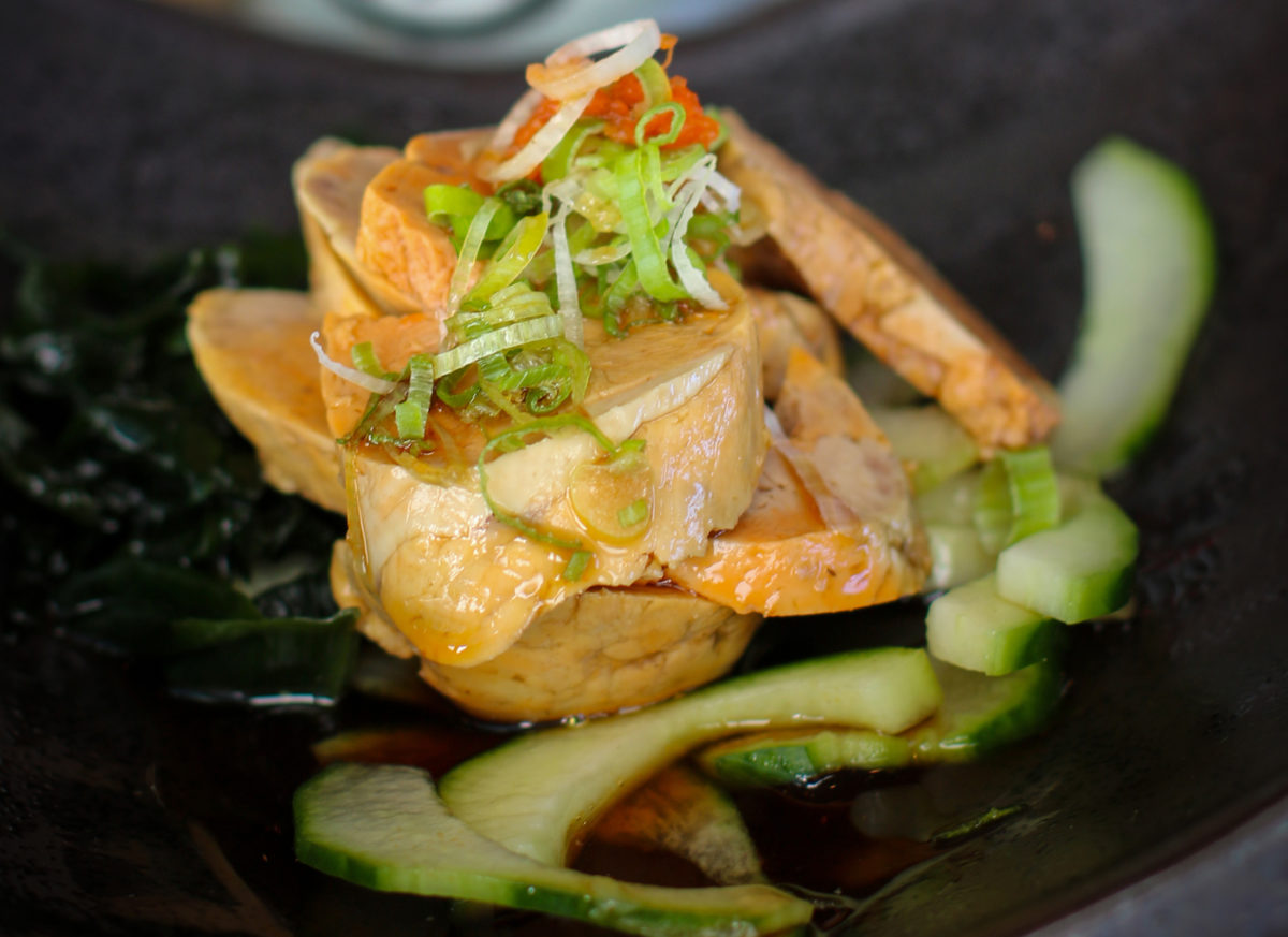 Ankimos at Shige sushi restaurant in Sonoma. Heather Irwin/PD