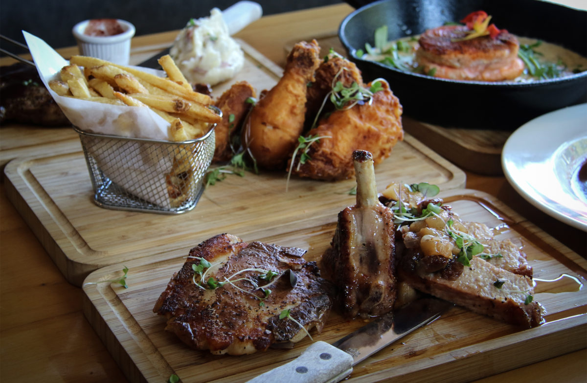 Food at Fandees Restaurant in Sebastopol. Heather Irwin/PD
