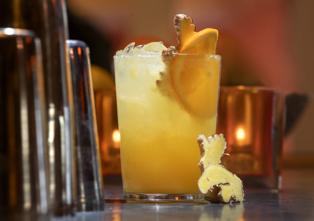 Mango Ginger Brew from Bravas Bar de Tapas in Healdsburg. (John Burgess/The Press Democrat)