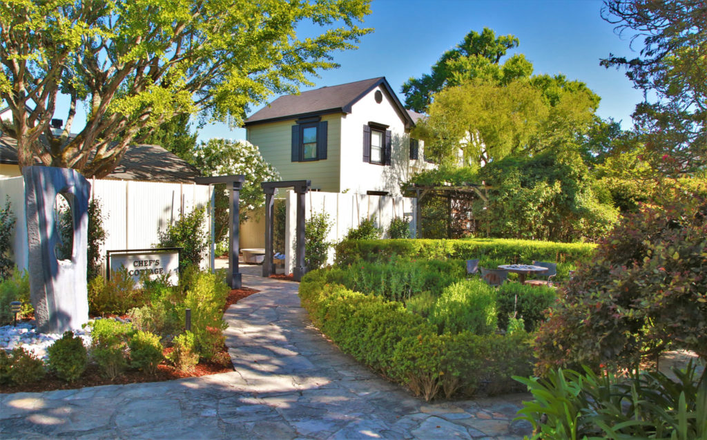The grounds and remodeled rooms are on display at the Grand Reopening of MacArthur Place in Sonoma California, Thursday August 1, 2019. (Photo Will Bucquoy/For Sonoma Magazine).