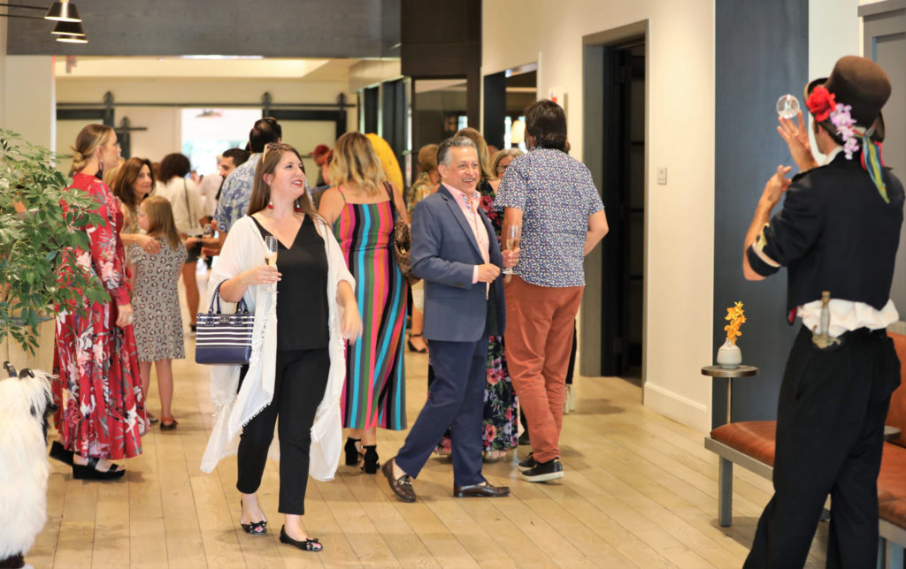 Guests arrive at the Grand Reopening of MacArthur Place in Sonoma California, Thursday August 1, 2019. (Photo Will Bucquoy/For Sonoma Magazine).