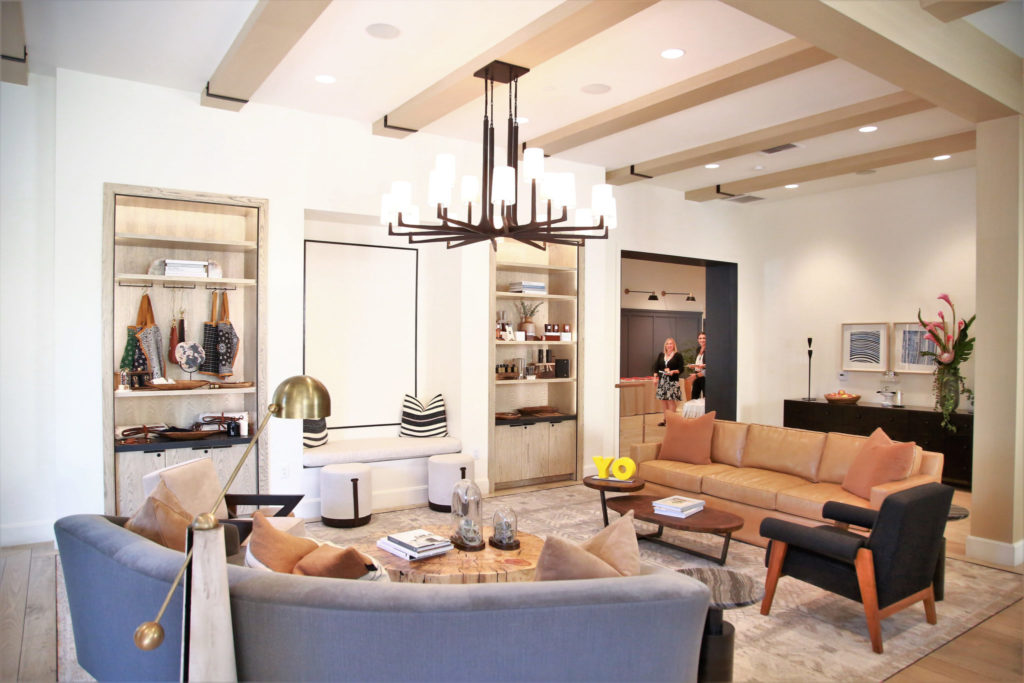 The lobby of MacArthur Place in Sonoma California, Thursday August 1, 2019. (Photo Will Bucquoy/For Sonoma Magazine).