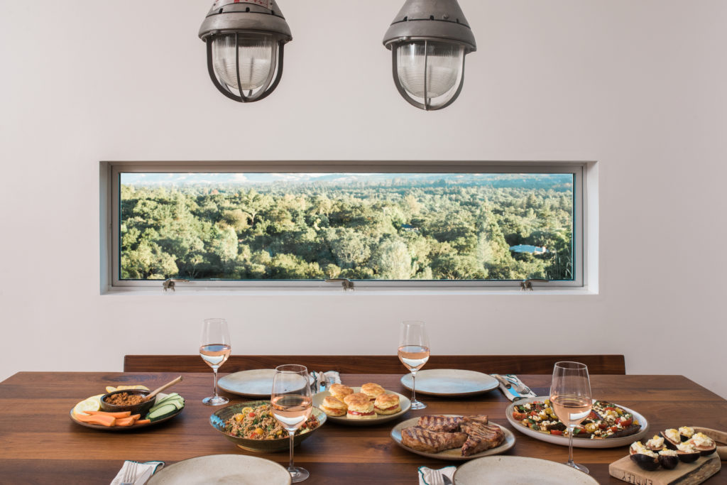 Dinner at Hollie and Jim's house is full of fresh farm picked ingredients and may include recipes out of her favorite Mediterranean cookbook or classic Southern recipes that she grew up on.