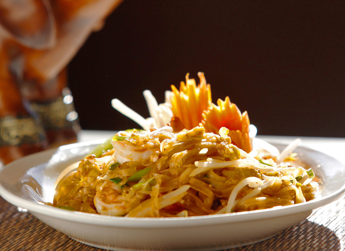 Pad Thai at Tiny Thai restaurant in Cotati. (Alvin Jornada / The Press Democrat)