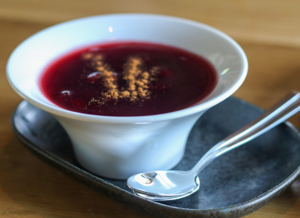 Corn pudding at Ayawaska in Petaluma. Heather Irwin/PD