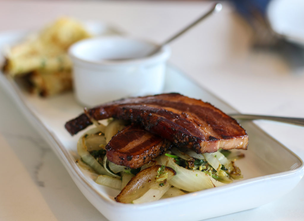 Mushu bacon at Willi’s Wine Bar in Santa Rosa. Heather Irwin/PD