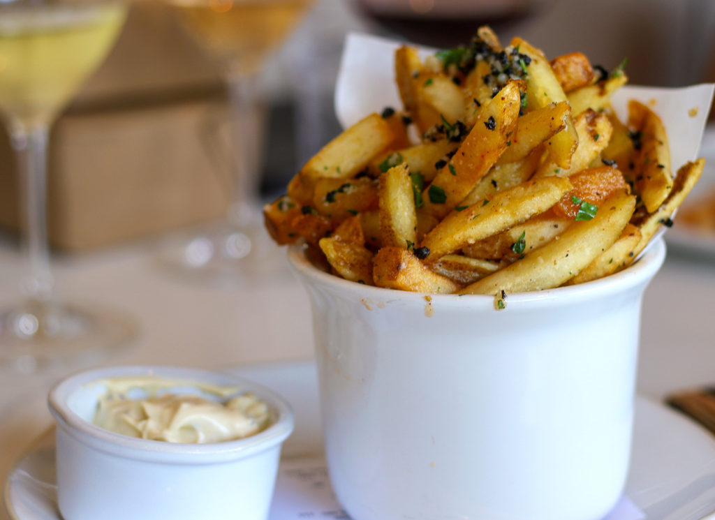 Truffle fries at Willi’s Wine Bar in Santa Rosa. Heather Irwin/PD