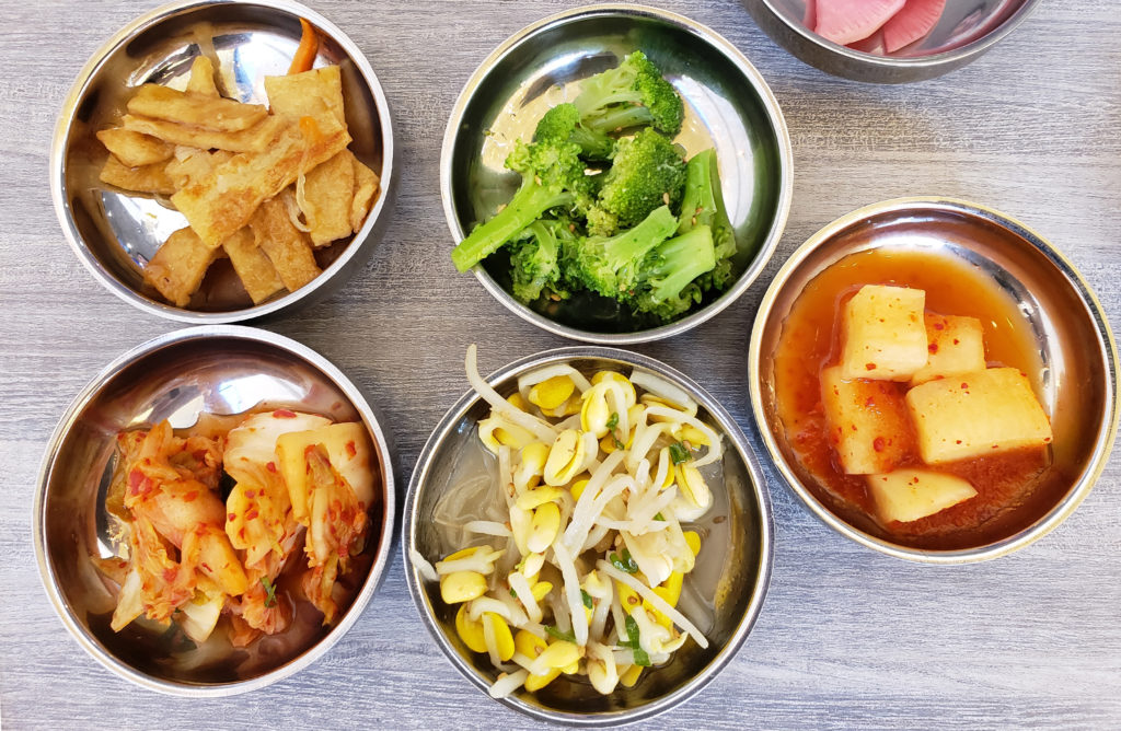 Banchan at Han Bul Korean BBQ in Santa Rosa. Heather Irwin/PD