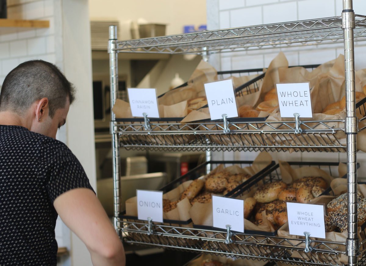 The Bagel Mill in Petaluma. (Heather Irwin)