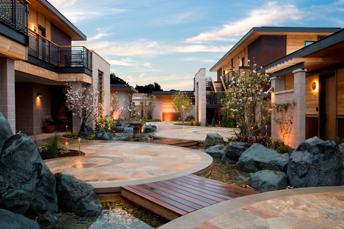 Bardessono Hotel and Spa in Yountville. (Courtesy Bardessono Hotel)