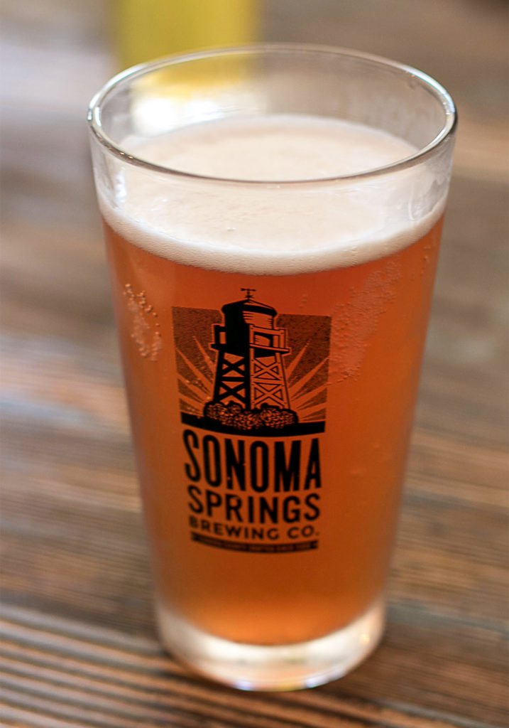 Ninkasi Raspberry Lime Sour Ale at Wing Man in Cotati. Heather Irwin/PD
