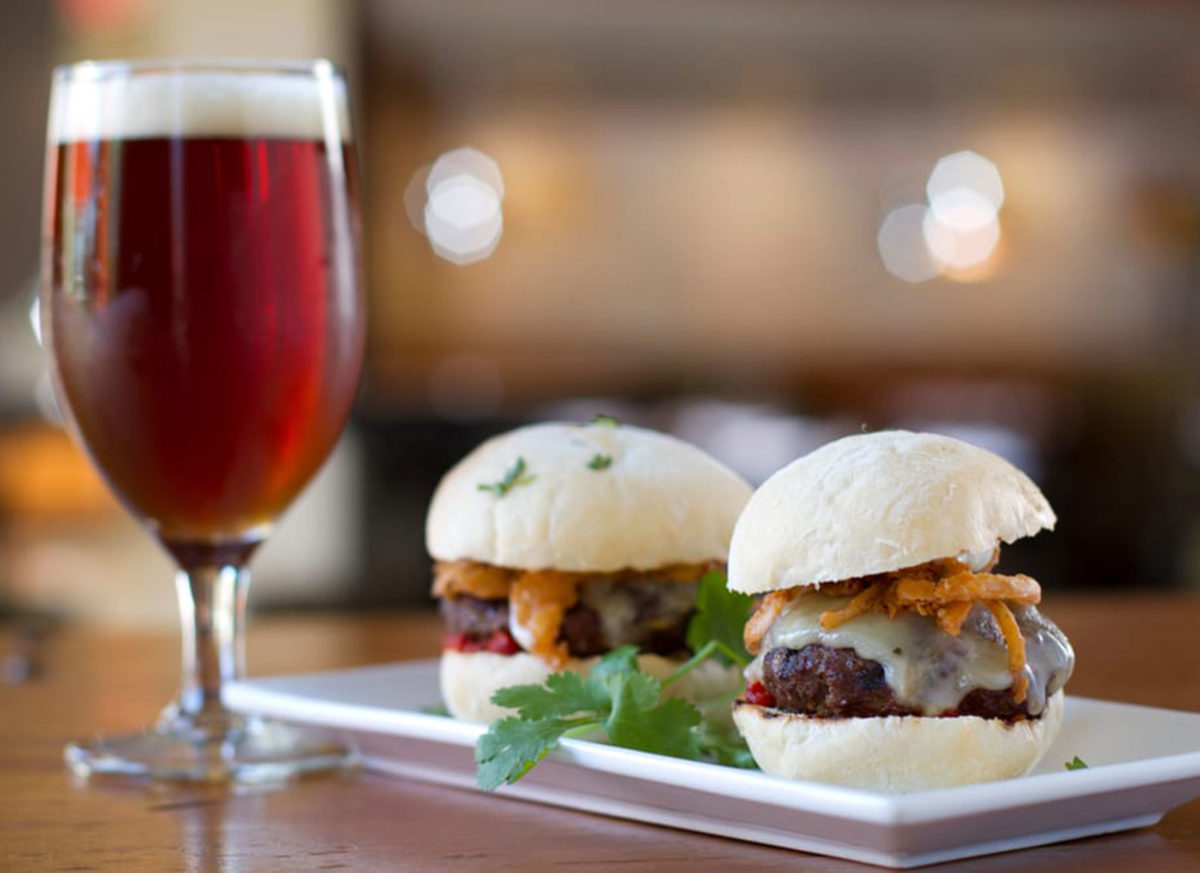 Sliders, Hopmonk: Modern pub dining with a focus on great beer and beer-friendly dishes. Internationally-inspired bites like fish tacos, tavern samosas, currywurst, a chicken Philly sandwich on naan bread, burgers and pulled pork. 230 Petaluma Ave., Sebastopol and 691 Broadway, Sonoma, hopmonk.com.