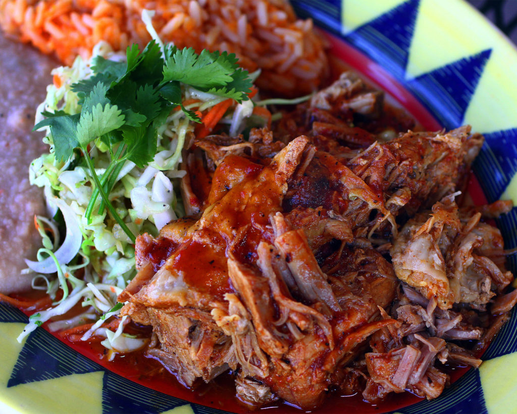 Cochinita pibil at Maya, in Sonoma. (Jeff Kan Lee/ The Press Democrat, file)