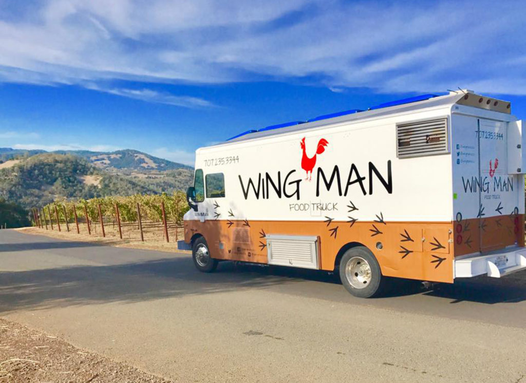 Wing Man food truck Facebook