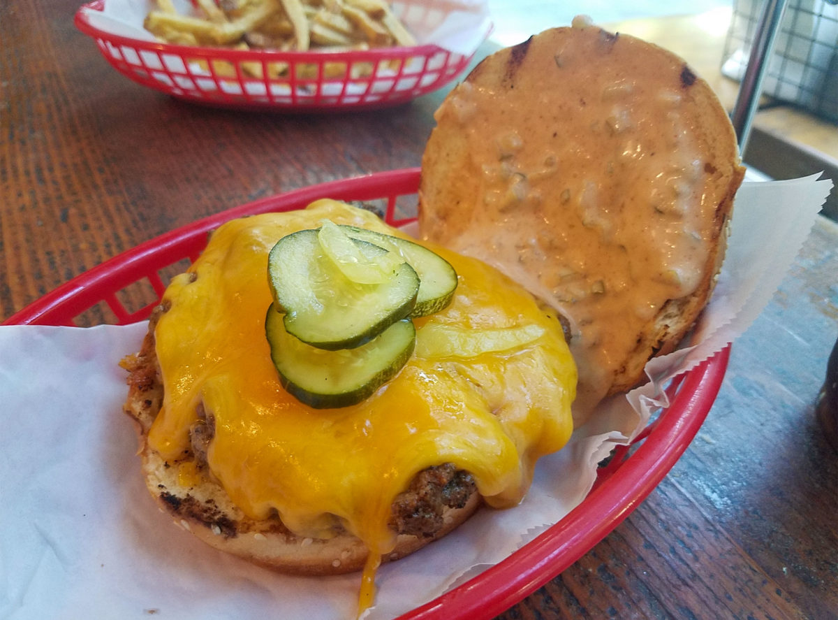 Anything in a bun, The Wurst: Ridiculously good brats and burgers for a song. 22 Matheson St, Healdsburg. Heather Irwin/PD