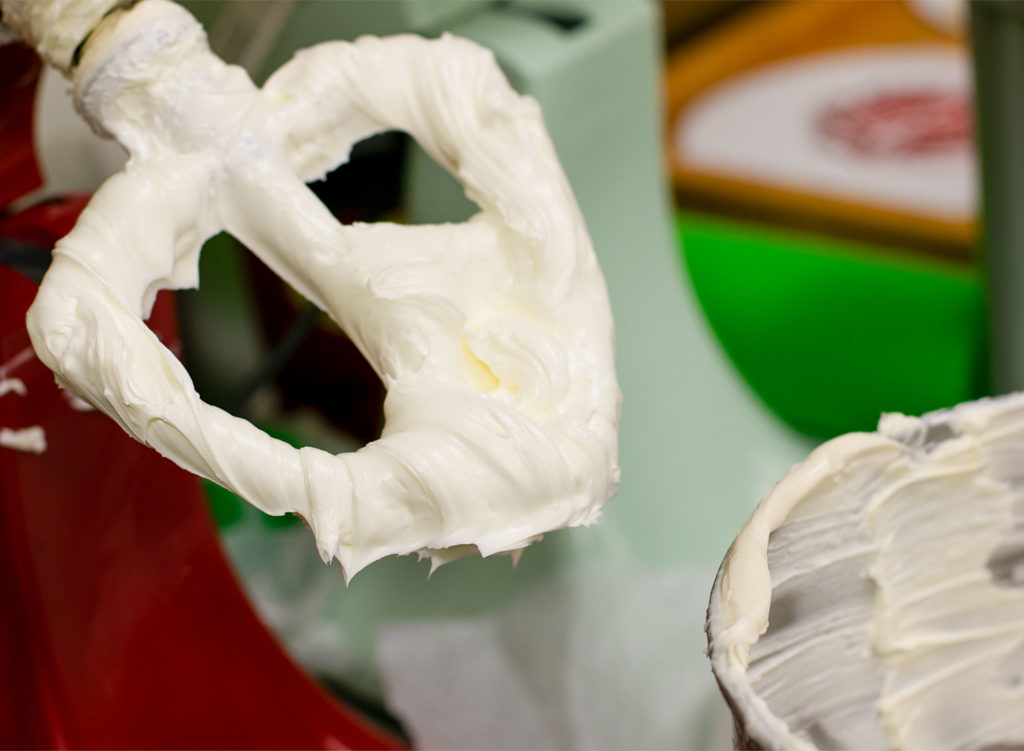 Details of a Kincade Fire first responders' cake created by Costeaux Bakery's Karah Williams, Nerissa Sutton, Silva Nunez and Dioselena Madrano in Healdsburg. Heather Irwin/PD