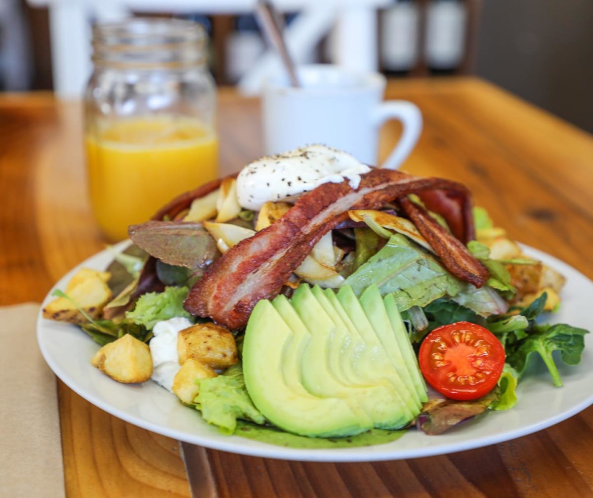 Breakfast salad at the Estero Cafe in Valley Ford. Facebook.