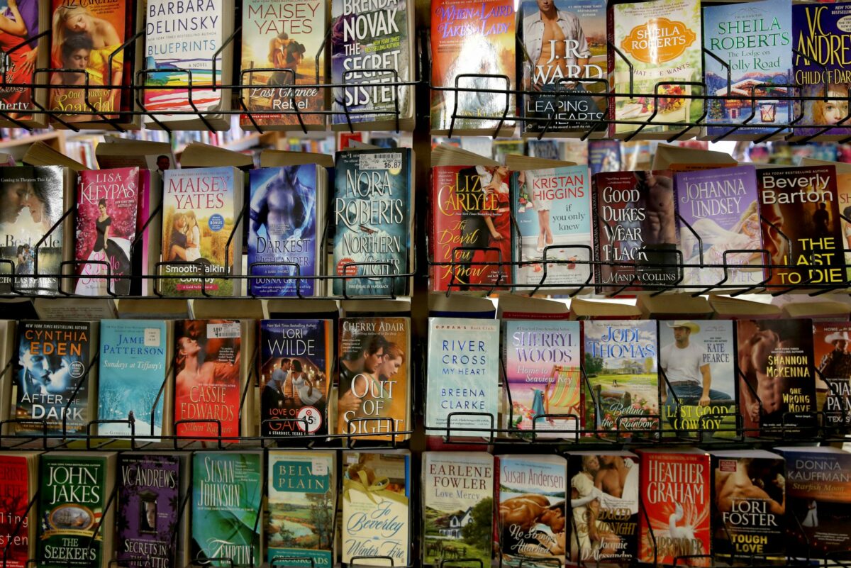 A variety of used paperback books for sale at Paperbacks Unlimited in Santa Rosa on Monday, April 1, 2019. (Beth Schlanker/ The Press Democrat)