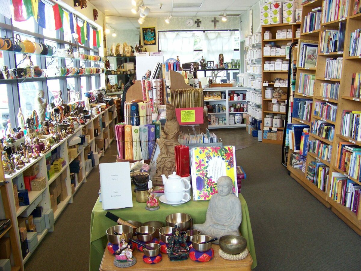 Many Rivers Books and Tea specializes in high-quality loose leaf tea and spiritual books, said Ellen Skagerberg from Santa Rosa. This Sebastopol store has an extensive selection of tea and incense, as well as some rare and niche books. (Rob Schmidt)