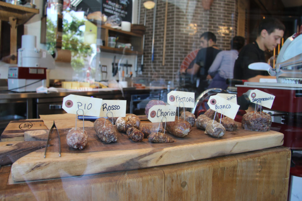 Charcuterie at Journeyman Meats Co. in Healdsburg. (Heather Irwin/The Press Democrat)