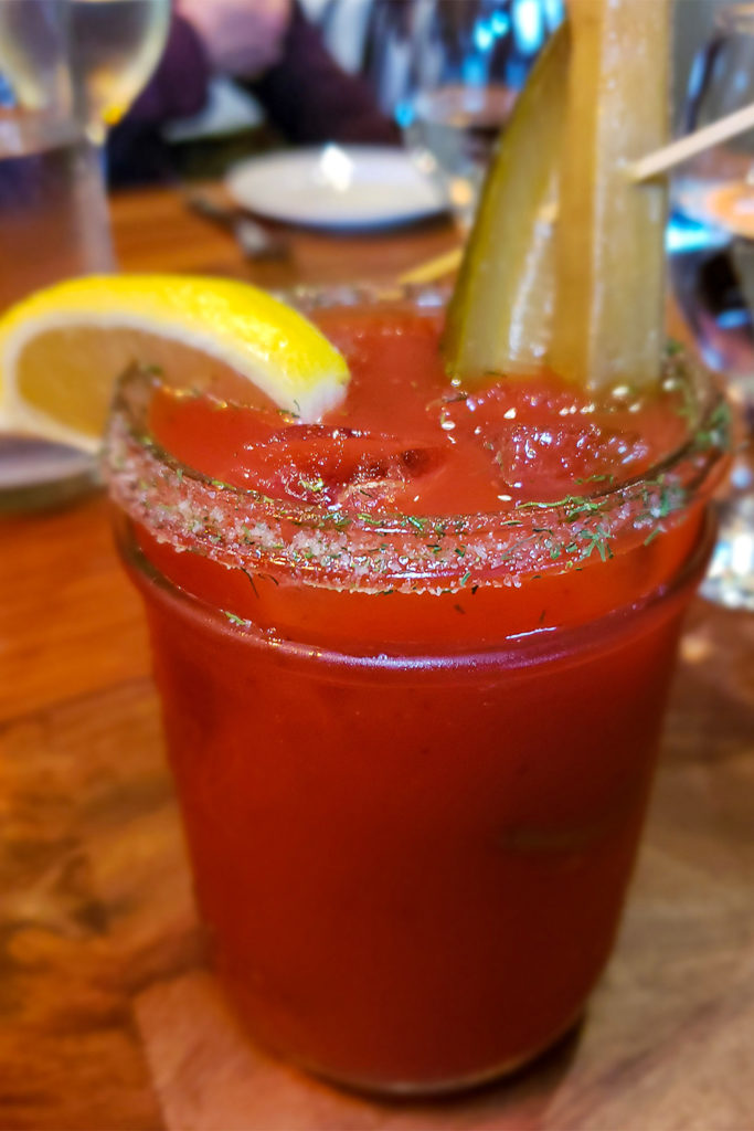 Bloody Mary at K&L Bistro in Sebastopol. Heather Irwin/PD