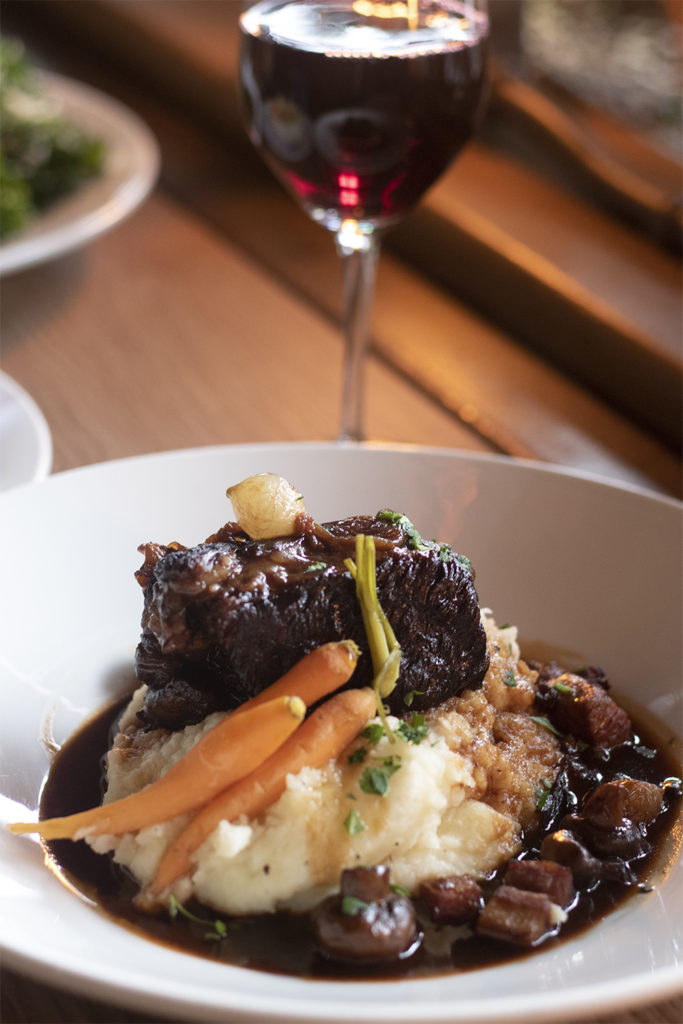 Short ribs at K&L Bistro in Sebastopol. Heather Irwin/PD