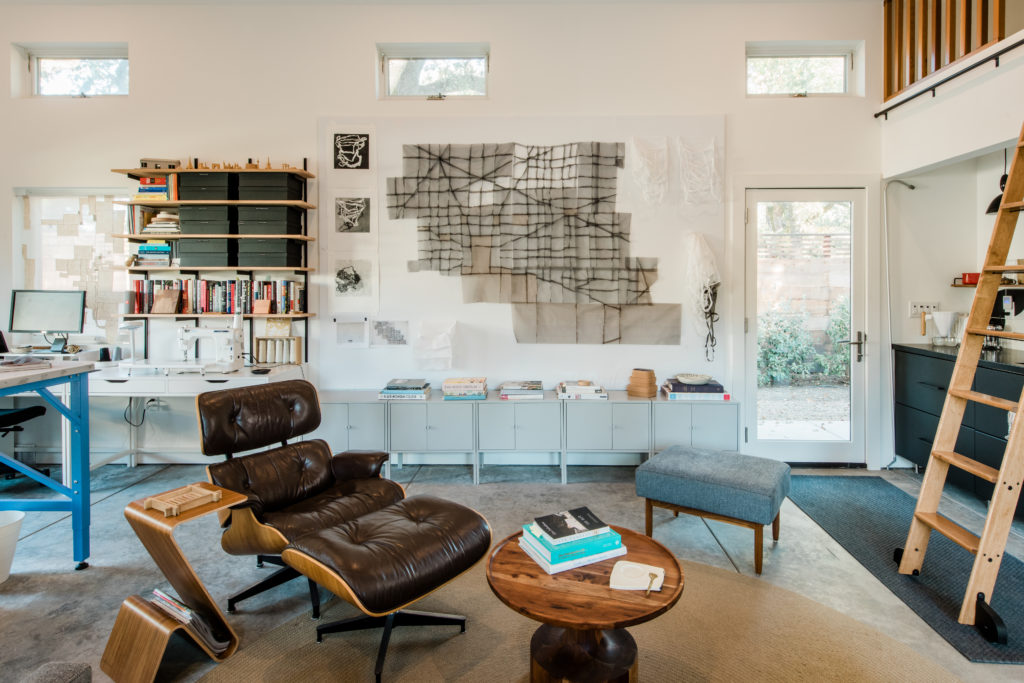 The Homage piece is the centerpiece of the the studio.