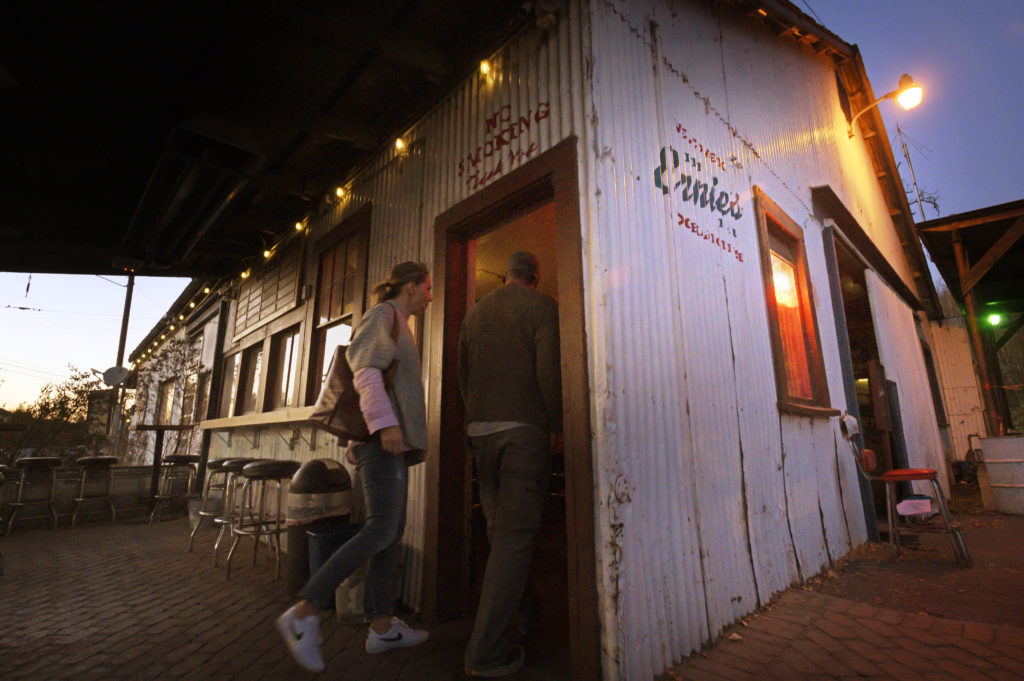 ErnieÕs Tin Bar on Lakeville Highway in Petaluma, California. November 22, 2019. (Photo: Erik Castro/for Sonoma Magazine)