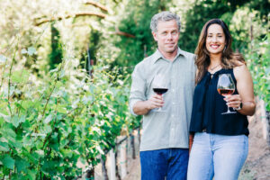 Shawn Phillips and Lise Asimont of Dot Wine in Healdsburg. (Dot Wine)