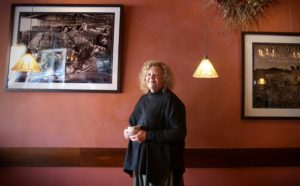 Kathleen Weber, co-owner of Della Fattoria in Petaluma, enjoys the welcoming aspect of the holidays spent with family and friends. (Christopher Chung/ The Press Democrat)