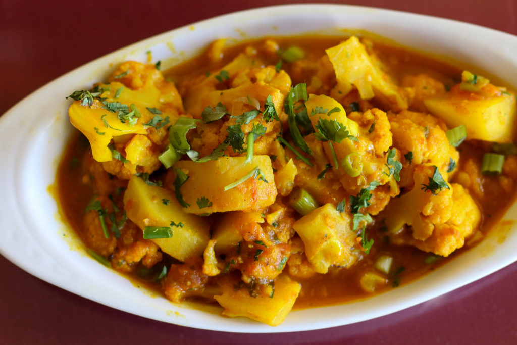 Aloo gobi at Cumin Restaurant in Santa Rosa. (Heather Irwin)