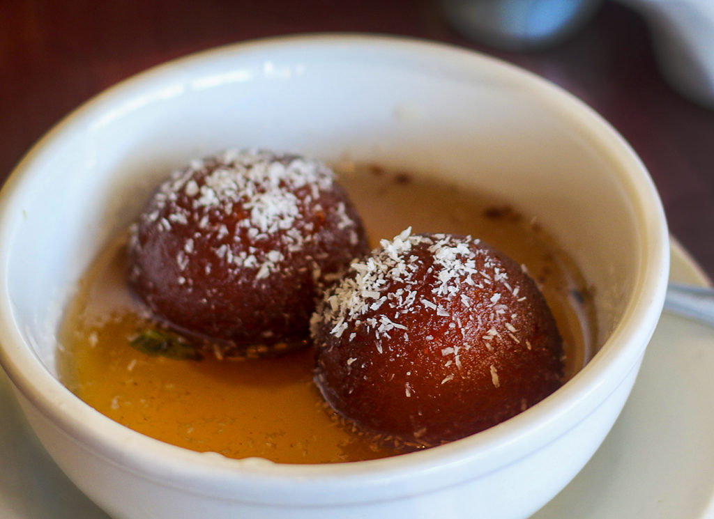Galub jamun at Cumin Restaurant in Santa Rosa. (Heather Irwin)
